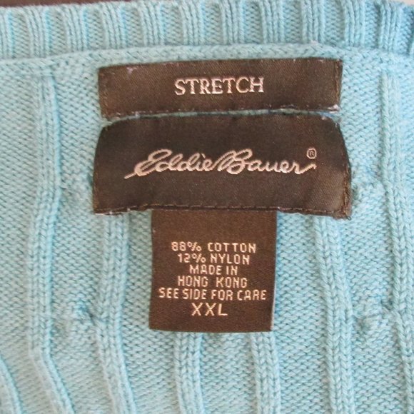 Vintage Cable Knit Eddie Bauer Sweater - Picture 3 of 3